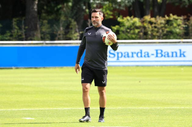 August 11, 2026, Germany, Soccer, 2. Bundesliga, 2026–2027 Season, Sportforum, Hertha BSC, Head Coach Stefan Leitl’s training session, Hertha BSC Berlin, 2nd Division, DFB and DFL regulations prohibit any use of photographs as image sequences and or quasi-video, Berlin Sportforum, Berlin, Germany Copyright: xNordphotox xEnglerx