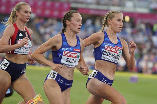 Birmingham, Track and Field, Athletics, EAA, 2026 European Athletics Championships in Birmingham, August 10–17, 2026, Alexander Stadium, Birmingham, United Kingdom, Women’s 5,000m Final: Madelene Wanvik Holum, Aino Suni, Nathalie Blomqvist. Copyright Gladys Chai von der Laage