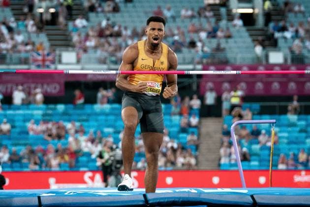 Leo Neugebauer, VfB Stuttgart, Men s Decathlon, GBR, Track and Field, Athletics, 2026 European Athletics Championships, 2026 European Track and Field Championships, Birmingham 2026, August 9, 2026, GBR, Track and Field, Athletics, 2026 European Athletics Championships, 2026 European Track and Field Championships, Birmingham 2026, August 9, 2026, Birmingham Copyright: xStefanxMayerx EP_SMR