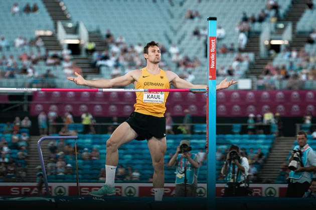 Niklas Kaul, USC Mainz, Men s Decathlon, GBR, Track and Field, Athletics, 2026 European Athletics Championships, 2026 European Track and Field Championships, Birmingham 2026, August 9, 2026, GBR, Track and Field, Athletics, 2026 European Athletics Championships, 2026 European Track and Field Championships, Birmingham 2026, August 9, 2026, Birmingham Copyright: xStefanxMayerx EP_SMR