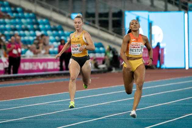 Sophia Junk, LG Rhein Wied, Women s 200m, GBR, Track and Field, Athletics, 2026 European Athletics Championships, 2026 European Track and Field Championships, Birmingham 2026, August 9, 2026, GBR, Track and Field, Athletics, 2026 European Athletics Championships, 2026 European Track and Field Championships, Birmingham 2026, August 9, 2026, Birmingham Copyright: xStefanxMayerx EP_SMR