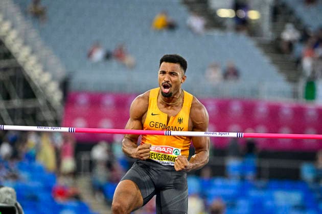Leo NEUGEBAUER, Germany, VfB Stuttgart, Men s 100m Decathlon, GBR, European Athletics Championships, Athletics, August 12, 2026, GBR, European Athletics Championships, Athletics, August 12, 2026, Birmingham Copyright: xEibnerxPressefoto JanxPapenfussx EP_JPS