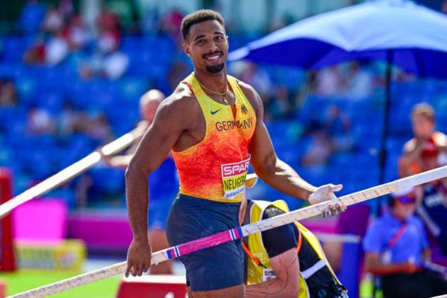 Leo NEUGEBAUER, Germany, VfB Stuttgart, Men s 100m Decathlon, GBR, European Athletics Championships, Athletics, August 13, 2026, GBR, European Athletics Championships, Athletics, August 13, 2026, Birmingham Copyright: xEibnerxPressefoto JanxPapenfussx EP_JPS