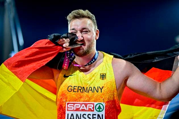 Henrik JANSSEN, Germany, SC Magdeburg, Men s Discus Throw, GBR, European Athletics Championships, Track and Field, August 13, 2026, GBR, European Athletics Championships, Track and Field, August 13, 2026, Birmingham Copyright: xEibnerxPressefoto JanxPapenfussx EP_JPS