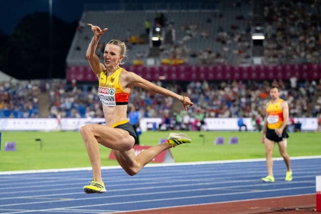 August 13, 2026, GBR, Track and Field, 2026 European Championships, Evening Session, Day 4, Birmingham; Kira Wittmann, Germany, Women s Triple Jump, Final, Alexander Stadium, Birmingham, England, Great Britain Copyright: xNordphoto Memmlerx