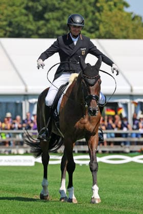 Christoph Wahler GER, Germany, riding DAccord FRH, Dressage Sub-Test, Eventing Dressage, FEI Eventing World Championship, DHL Prize, Individual and Team, AACHEN FEI World Championships 2026, World Equestrian Festival, 2026 World Equestrian Games, Aachen 2026, Welcome Home 2026, Aachen Soers, August 11–23, 2026, Equestrian Sports, August 14, 2026, Aachen Soers, Germany