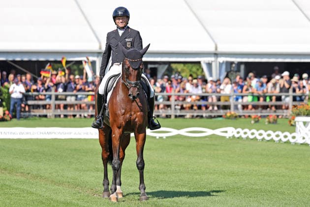 Jubilation, Emotion, Michael Jung GER, Germany, riding fischerChipmunk FRH, Chipmunk FRH, Dressage Sub-Test, Eventing Dressage, FEI Eventing World Championship, DHL Prize, Individual and Team, AACHEN FEI World Championships 2026, World Festival of Equestrian Sports, 2026 Equestrian World Championships, Aachen 2026, Welcome Home 2026, Aachen Soers, August 11–23, 2026, Equestrian Sports, August 14, 2026, Aachen Soers, Germany