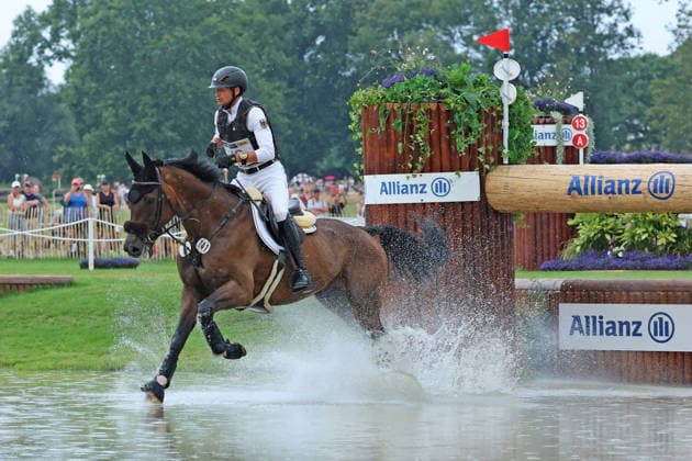 Christoph Wahler GER, Germany, riding DAccord FRH, Eventing Dressage, FEI Eventing World Championship, DHL Prize, Individual and Team, Cross-Country, Cross-Country Stage, Cross Country, AACHEN FEI World Championships 2026, World Equestrian Festival, 2026 World Equestrian Championships, Aachen 2026, Welcome Home 2026, Aachen Soers, August 11–23, 2026, Equestrian Sports, August 15, 2026, Aachen Soers, Germany