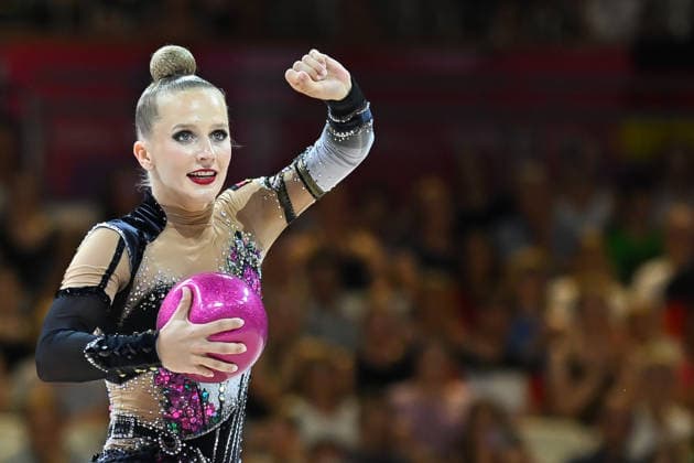 Anja Kosan, Germany, Rhythmic Gymnastics World Championships, Group All-Around, August 15, 2026, Rhythmic Gymnastics World Championships, Group All-Around, August 15, 2026, Frankfurt Copyright: xEibner-Pressefoto xHoepnerx EP_PHR
