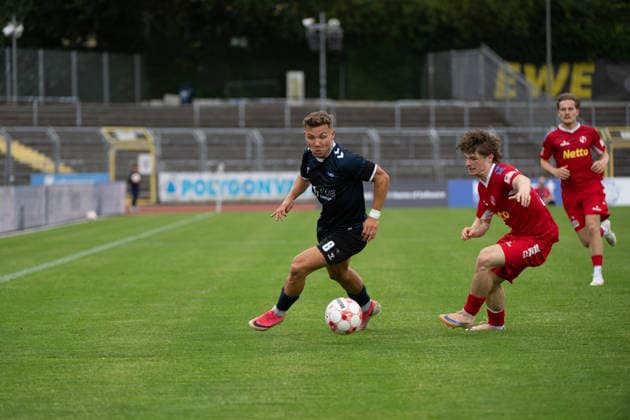 August 15, 2026, GER, Soccer, Regionalliga Nord, Matchday 4, 2026–2027 Season, Oldenburg, Marschweg Stadium, VfB Oldenburg vs. FC Eintracht Norderstedt, Referee: Rafael BRAND, VfB Oldenburg 8, Oldenburg, Marschweg Stadium, Lower Saxony, Germany Copyright: xnordphotoxGmbHx xRojahnx