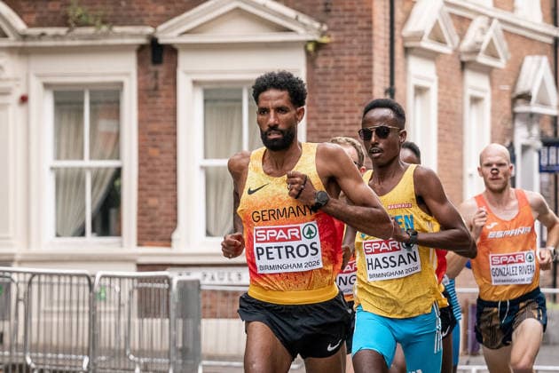 Amanal Petros Hannover 96, Men s Marathon, GBR, Track and Field, Athletics, 2026 European Athletics Championships, 2026 European Track and Field Championships, Birmingham 2026, August 9, 2026, GBR, Track and Field, Athletics, 2026 European Athletics Championships, 2026 European Track and Field Championships, Birmingham 2026, August 9, 2026, Birmingham Copyright: xStefanxMayerx EP_SMR