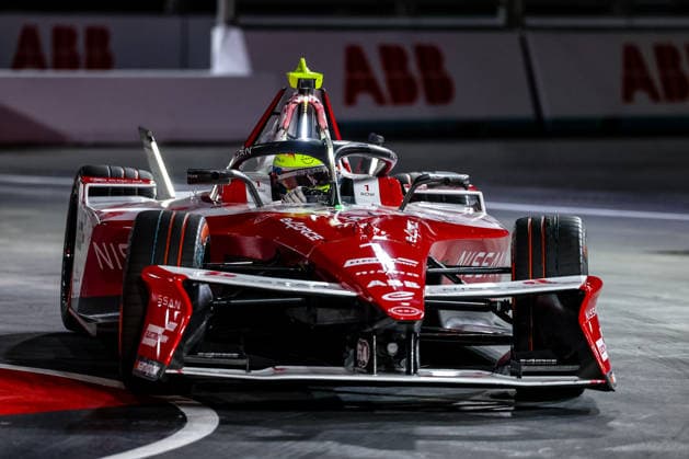 Oliver Rowland, Nissan Formula E Team, 01, Third Free Practice (FP3), ABB FIA Formula E World Championship, 2026 London e-Prix, United Kingdom, Season 12 (2025–26), Round 17, July 16, 2026, ABB FIA Formula E World Championship, 2026 London ePrix, United Kingdom, Season 12 (2025–26), Round 17, July 16, 2026, London Copyright: xEibner-Pressefoto LauraxRoemerx EP_LRR