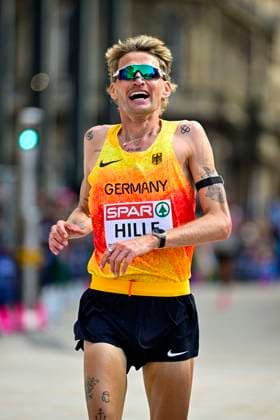 Erik HILLE, Germany, Munich Athletics, MARATHON TEAM Men GBR, European Athletics Championships, Track and Field, August 16, 2026, GBR, European Athletics Championships, Track and Field, August 16, 2026, Birmingham Copyright: xEibnerxPressefoto JanxPapenfussx EP_JPS