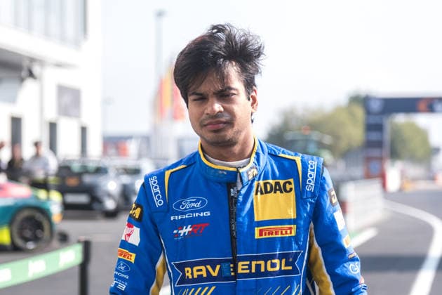 August 16, 2026, GER, Motorsports, ADAC DTM, 2026 Season, Nürburgring, Arjun Maini (India), Haupt Racing Team (HRT), Ford Mustang GT3, No. 36 in the pit lane during Sunday’s DTM race at the Nürburgring, Nürburg, Nürburgring, Rhineland-Palatinate, Germany Copyright: xnordphotoxGmbHx xKnabx
