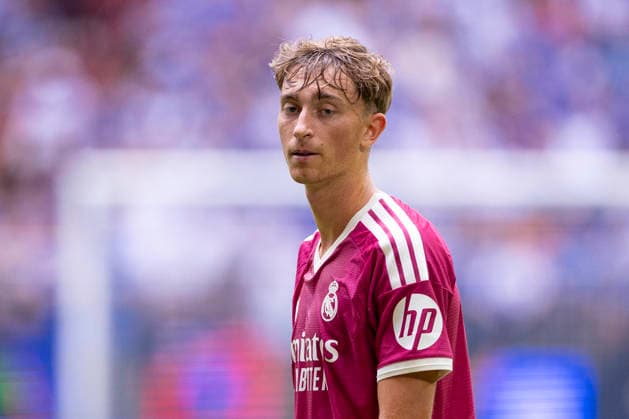 August 15, 2026, Soccer, Friendly Match: FC Schalke 04 vs. Real Madrid CF, Dean Huijsen, Real Madrid CF, Gelsenkirchen, Veltins Arena, North Rhine-Westphalia, Germany, xRHR, PHOTO DEx Copyright: DennisxEwert RHR-FOTOx RHR-FOTO DE