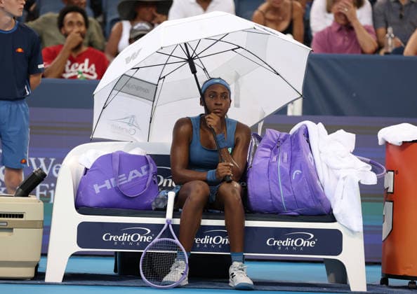 August 16, 2026, Mason, Ohio, USA: COCO GAUFF of USA during the match against L. Samsonova in the second round of tennis tournament WTA, Tennis Damen 1000 Cincinnati Open in Mason, USA. Gauff won 2:6, 6:4, 6:1. Tennis: Cincinnati Open - Coco Gauff 2:6, 6:4, 6:1 - ZUMAc278 20260816_zsp_c278_070 Copyright: xMarcinxCholewinskix