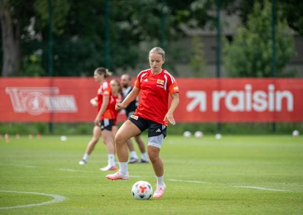 Soccer, Women, 2026–2027 Season, Google Pixel Women s Bundesliga, 1. FC Union Berlin, Practice, Lisa Heiseler, 1. FC Union Women s Team, August 18, 2026, Copyright: xMatthiasxKochx