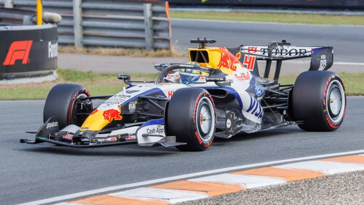 Arvid Lindblad (GBR), Visa Cash App Racing Bulls, August 21, 2026, Zandvoort, Netherlands, Motorsports, Formula 1, 2026 Dutch Grand Prix xprx