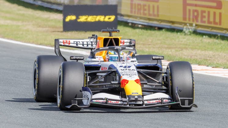 Arvid Lindblad GBR, Visa Cash App Racing Bulls, August 21, 2026, Zandvoort, Netherlands, Motorsports, Formula 1, 2026 Dutch Grand Prix xprx