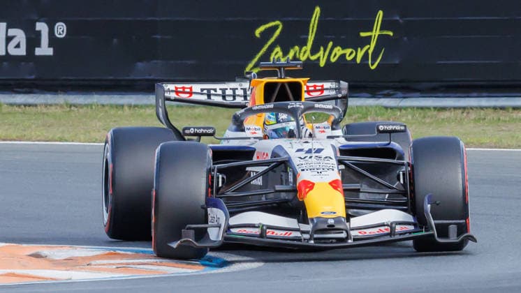 Arvid Lindblad (GBR), Visa Cash App Racing Bulls, August 21, 2026, Zandvoort, Netherlands, Motorsports, Formula 1, 2026 Dutch Grand Prix xprx