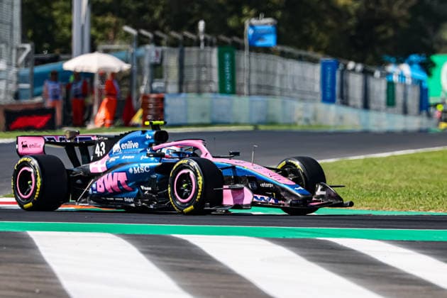 Franco Colapinto (ARG) - BWT Alpine F1 Team during the Practice 1 session of the Formula 1 Pirelli Gran Premio d Italia 2026 at Autodromo Nazionale Monza in Monza, Italy. Round 15 of 24 of the 2026 FIA Formula One World Championship, WM, Weltmeisterschaft held September 4-6, 2026. The Autodromo Nazionale Monza, the Temple of Speed, is the fastest circuit on the calendar and home of the tifosi. Formula 1 Pirelli Gran Premio d Italia 2026 - Round 15 of 24 - Autodromo Nazionale Monza, Monza, Italy F1-2026-R15-ITA