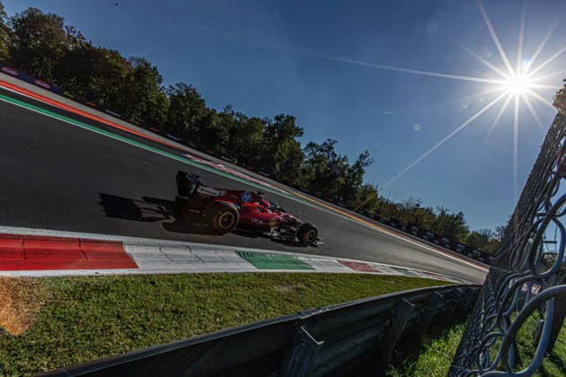 Charles Leclerc (MON) - Scuderia Ferrari HP during the Practice 2 session of the Formula 1 Pirelli Gran Premio d Italia 2026 at Autodromo Nazionale Monza in Monza, Italy. Round 15 of 24 of the 2026 FIA Formula One World Championship, WM, Weltmeisterschaft held September 4-6, 2026. The Autodromo Nazionale Monza, the Temple of Speed, is the fastest circuit on the calendar and home of the tifosi. Formula 1 Pirelli Gran Premio d Italia 2026 - Round 15 of 24 - Autodromo Nazionale Monza, Monza, Italy F1-2026-R15-ITA
