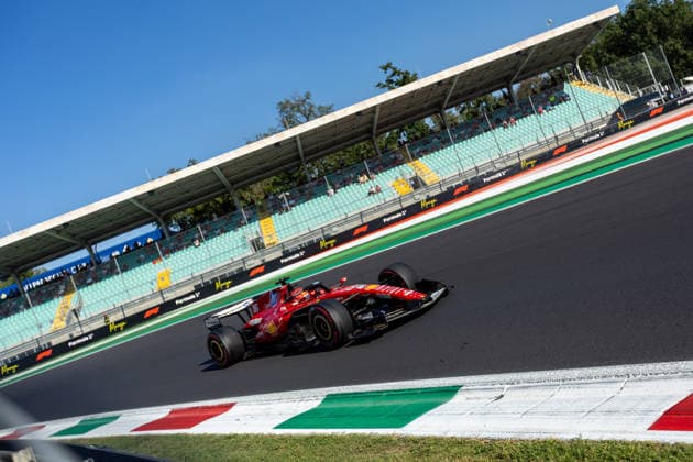 Charles Leclerc (MON) - Scuderia Ferrari HP during the Practice 2 session of the Formula 1 Pirelli Gran Premio d Italia 2026 at Autodromo Nazionale Monza in Monza, Italy. Round 15 of 24 of the 2026 FIA Formula One World Championship, WM, Weltmeisterschaft held September 4-6, 2026. The Autodromo Nazionale Monza, the Temple of Speed, is the fastest circuit on the calendar and home of the tifosi. Formula 1 Pirelli Gran Premio d Italia 2026 - Round 15 of 24 - Autodromo Nazionale Monza, Monza, Italy F1-2026-R15-ITA