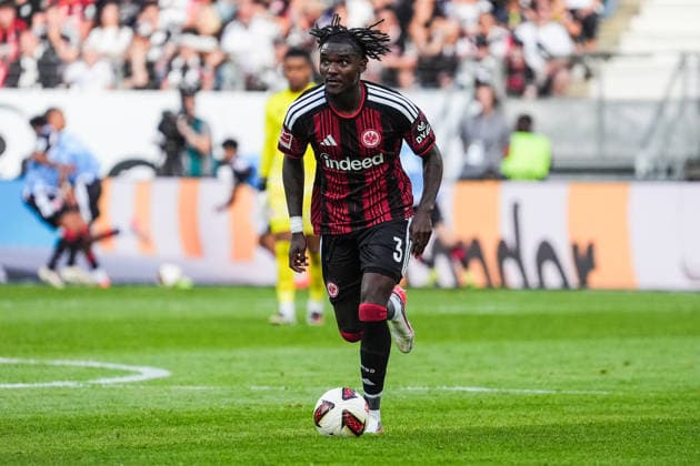 Lilian Brassier, Eintracht Frankfurt, September 6, 2026, Bundesliga, 2026–2027 season, Eintracht Frankfurt vs. FC Augsburg, Deutsche Bank Park, Matchday 2