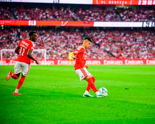 September 13, 2026, Lisbon, Lisbon, Portugal: Echeverri of SL Benfica in control of the ball during the Liga Portugal Betclic match between SL Benfica and Gil Vicente FC at the Estadio da Luz on September 13, 2026 in Lisbon, Portugal. Soccer2026: SL Benfica 1 Vs 1 Gil Vicente FC. - ZUMAr200 20260913_zsp_r200_031 Copyright: xNunoxReisinhox