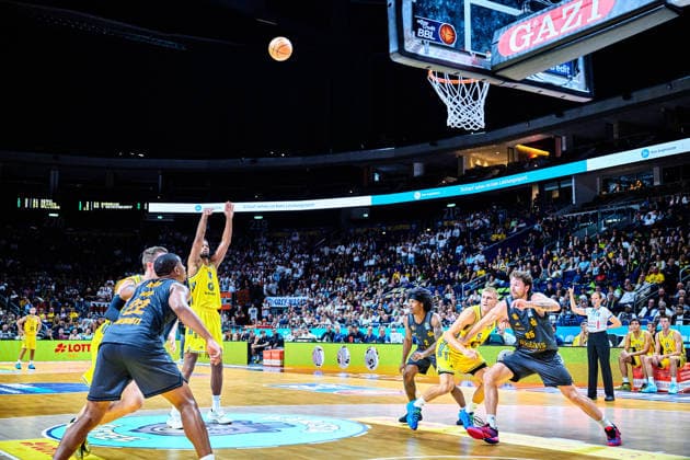 Norris Agbakoko ALBA BERLIN, 17, GER, ALBA Berlin vs. Chemnitz 99, Men s Basketball, easy Credit BBL, 2026–27 Season, Matchday 1, September 18, 2026, GER, ALBA Berlin vs. Chemnitz 99, Men s Basketball, easyCredit BBL, 2026–27 Season, Matchday 1, September 18, 2026, Berlin Copyright: xClaudiusxRauch,xEibner-Pressefotox xClaudiusxRauchx EP_CRH