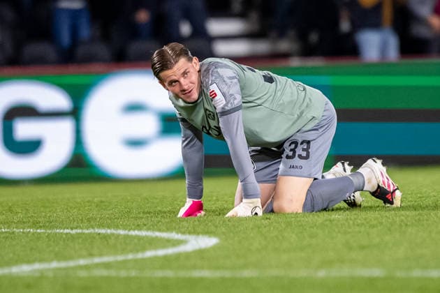 Mark Rajkovacic of FC Würzburg Kickers, 33, reacts with disappointment after the 2–1 loss. GER, SC Verl vs. FC Würzburg Kickers, Soccer, 3rd Division, Matchday 7, 2026–2027 season, September 18, 2026 DFL regulations prohibit any use of photographers images as image sequences and or quasi-video footage GER, SC Verl vs. FC Würzburg Kickers, soccer, 3. Liga, Matchday 7, 2026–2027 season, September 18, 2026, Verl Copyright: xEibner-Pressefoto JanxRollingerx EP_JSK