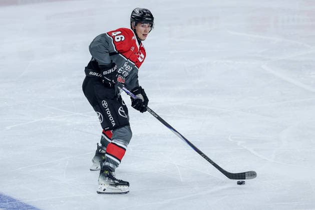 September 18, 2026, Ice Hockey, DEL, Kölner Haie vs. Grizzlys Wolfsburg, Matchday 1, 2026–27 Season, Lanxess Arena, Cologne, Kevin Niedenz, Kölner Haie, 46, North Rhine-Westphalia, Germany