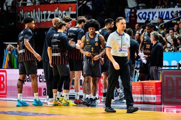 Chemnitz 99, Team Photo, GER, ALBA Berlin vs. Chemnitz 99, Men s Basketball, easy Credit BBL, 2026–27 Season, Matchday 1, September 18, 2026 GER, ALBA Berlin vs. Chemnitz 99, Men s Basketball, easy Credit BBL, 2026–27 Season, Matchday 1, September 18, 2026 Berlin Copyright: xClaudiusxRauch,xEibner-Pressefotox xClaudiusxRauchx EP_CRH