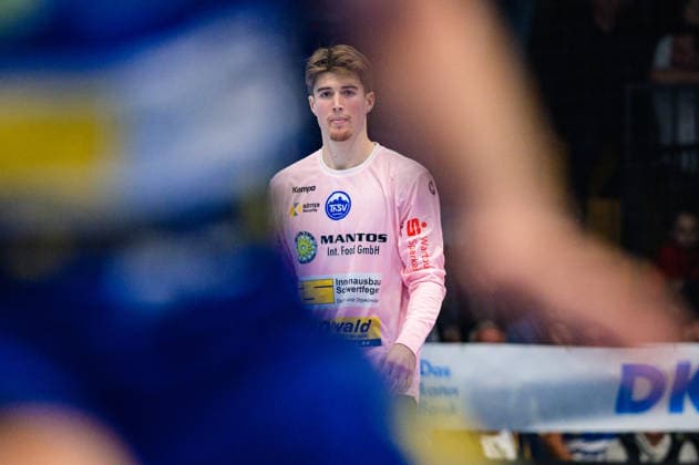 Mats Grupe, ThSV Eisenach, 25 GER, ThSV Eisenach vs. THW Kiel, 1st Opel Handball Bundesliga, Handball, Matchday 5, 2026–2027 Season, 8:00 p.m., September 18, 2026 GER, ThSV Eisenach vs. THW Kiel, 1st Opel Handball Bundesliga, Handball, Matchday 5, 2026–2027 season, 8:00 p.m., September 18, 2026, Eisenach Copyright: xMartinxHerbstx