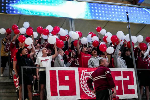 Eisbaeren Regensburg fans, GER, Ravensburg Towerstars vs. Eisbaeren Regensburg, ice hockey, DEL2 regular season, Matchday 2, 2026–2027 season, September 20, 2026, GER, Ravensburg Towerstars vs. Eisbären Regensburg, Ice Hockey, DEL2 Regular Season, Matchday 2, 2026–2027 Season, September 20, 2026, Ravensburg Copyright: xEibner-Pressefoto MaximilianxRistx EP_MRT