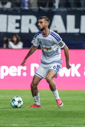 Sports, Soccer, 3rd Division, 2026–2027 Season, Matchday 7: SV Wehen Wiesbaden vs. MSV Duisburg, September 20, 2026, BRITA Arena, Rasim Bulic (MSV Duisburg), 6, Wiesbaden, BRITA Arena, Hesse, Germany