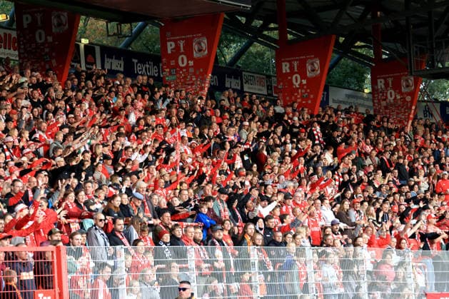 September 20, 2026, GER Germany, Soccer, Bundesliga 1, Women, 2026–2027, Alte Foersterei, 1. FC Union vs. RB Leipzig, 1. FC Union fans, 1st Division, DFB, DFL regulations prohibit any use of photographs as image sequences and or quasi-video. nordphoto GmbH, Engler, Berlin, Alte Foersterei Stadium, Berlin, Germany Copyright: xNordphotox xEnglerx