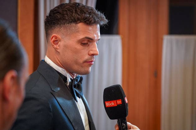 Granit Xhaka, Swiss soccer player, national team player, captain of the Swiss national team, and player for AFC Sunderland; portrait, archive photo, soccer, Switzerland, Nati, national team, national team captain, record-holding national team player Copyright: xJOERANxSTEINSIEKx