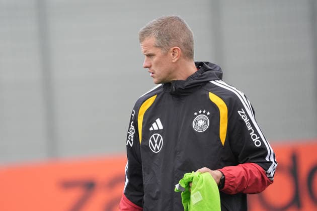 Assistant Coach Sven Bender Germany Herzo Base September 22, 2026 German National Team Nations League Preparation, Home Ground, HerzoBase, World of Adidas, Herzogenaurach