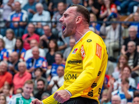 Vladimir Cupara HBW Balingen Weilstetten 16, HBW Balingen Weilstetten vs. TSV Hannover Burgdorf, Handball, DHB Cup, 2nd Round, 2026–2027 Season, September 23, 2026, HBW Balingen Weilstetten vs. TSV Hannover Burgdorf, Handball, DHB Cup, Round 2, 2026–2027 Season, September 23, 2026, Balingen Copyright: xEibner-Pressefoto FlorianxSchustx EP_FSU
