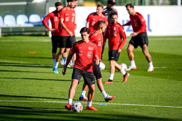 Turkiye complete preparations for UEFA Nations League match against France ISTANBUL, TURKIYE - SEPTEMBER 24: Arda Guler attends a training session of the Turkiye national football team at the TFF Hasan Dogan National Teams Camp and Training Facilities ahead of their UEFA Nations League A Group 1 match against France in Kocaeli, Turkiye, September 24, 2026. Muhammed Ali Yigit Anadolu Istanbul Turkey. Editorial use only. Please get in touch for any other usage. Copyright: x2026xAnadoluxMuhammedxAlixYigitx