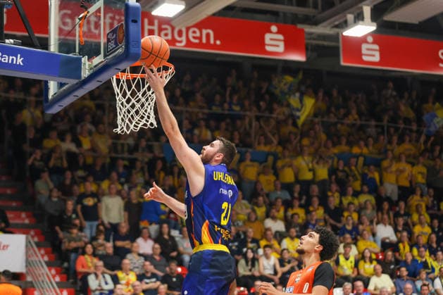 GER, Phoenix Hagen vs. Ratiopharm Ulm, Basketball, 1st Bundesliga, Matchday 2, 2026–2027 Season, September 25, 2026,Tim Uhlemann, Phoenix Hagen (GER), Phoenix Hagen vs. Ratiopharm Ulm, Basketball, 1st Bundesliga, Matchday 2, 2026–2027 Season, September 25, 2026, Hagen Copyright: xEibner-Pressefoto JavadxMohammadpourx EP_JMR
