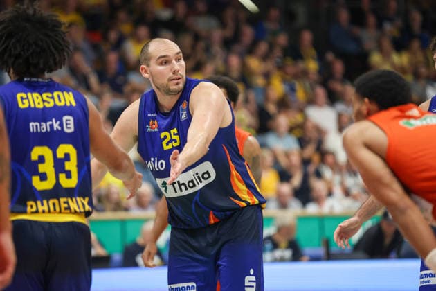 GER, Phoenix Hagen vs. Ratiopharm Ulm, Basketball, 1st Bundesliga, Matchday 2, 2026–2027 Season, September 25, 2026,Cameron Krutwig, Phoenix Hagen (GER), Phoenix Hagen vs. Ratiopharm Ulm, Basketball, 1st Bundesliga, Matchday 2, 2026–2027 Season, September 25, 2026, Hagen Copyright: xEibner-Pressefoto JavadxMohammadpourx EP_JMR