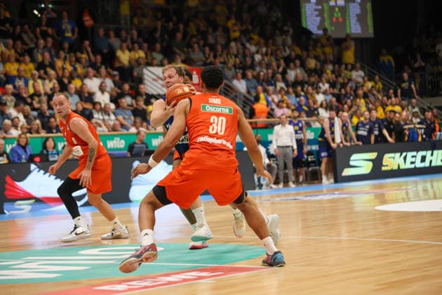 GER, Phoenix Hagen vs. Ratiopharm Ulm, Basketball, 1st Bundesliga, Matchday 2, 2026–2027 Season, September 25, 2026,Bjarne Kraushaar Phoenix Hagen GER, Phoenix Hagen vs. Ratiopharm Ulm, Basketball, 1st Bundesliga, Matchday 2, 2026–2027 Season, September 25, 2026, Hagen Copyright: xEibner-Pressefoto JavadxMohammadpourx EP_JMR