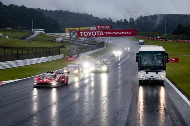 FIA WEC - 6 HOURS OF FUJI 2026 07 CONWAY Mike (gbr), KOBAYASHI Kamui (jpn), DE VRIES Nyck (nld), Toyota Racing, Toyota TR010 Hybrid 07, Hypercar, action, Safari Circuit during the 6 Hours of Fuji 2026, 6th round of the 2026 FIA World Endurance Championship, from September 25 to 27, 2026 on the Fuji Speedway in Oyama, Shizuoka, Japan - OyamaJapan Copyright: xJULIENxDELFOSSEx