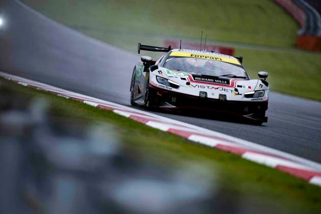 FIA WEC - 6 HOURS OF FUJI 2026 54 CASTELLACCI Francesco (ita), FLOHR Thomas (sui), RIGON Davide (ita), Vista AF Corse, Ferrari 296 GT3 Evo 54, LM GT3, action during the 6 Hours of Fuji 2026, 6th round of the 2026 FIA World Endurance Championship, from September 25 to 27, 2026 on the Fuji Speedway in Oyama, Shizuoka, Japan - OyamaJapan Copyright: xFabrizioxBoldonix