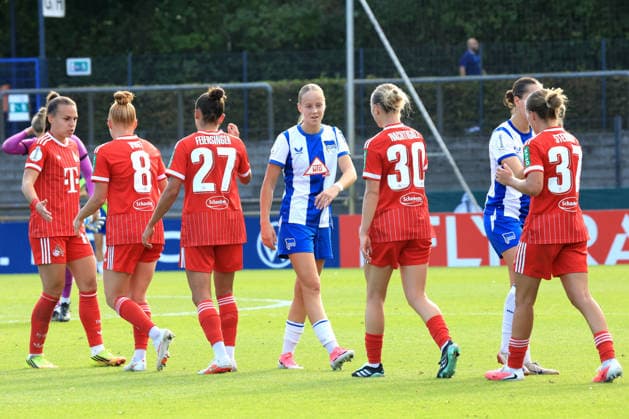 September 26, 2026, Germany, Soccer, Women s Bundesliga 2, Matchday, 2026–2027 Season, Amateurstadion, Hertha BSC vs. ELFIE WELLHAUSEN Hertha BSC F 11, 1 FC Köln players, 2nd League, DFB DFL regulations prohibit any use of photographs as image sequences and or quasi-video. nordphoto GmbH, Engler, Berlin, Amateurstadion, Berlin, Germany Copyright: xNordphotox xEnglerx