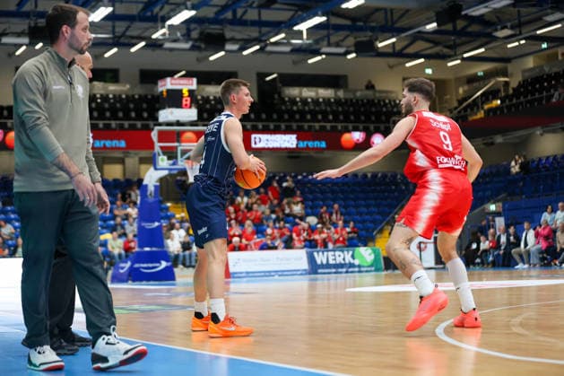 GER, Paderborn Baskets vs. VfL SparkassenStars Bochum, Basketball, ProA, Matchday 1, 2026–2027 Season, September 26, 2026, Niklas Geske, VfL SparkassenStars Bochum, GER, Paderborn Baskets vs. VfL SparkassenStars Bochum, Basketball, ProA, Matchday 1, 2026–2027 Season, September 26, 2026, Paderborn Baskets Copyright: xEibner-Pressefoto JavadxMohammadpourx EP_JMR