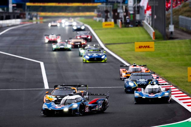 FIA WEC - 6 HOURS OF FUJI 2026 36 GOUNON Jules (fra), MARTINS Victor (fra), Alpine Endurance Team, Alpine A424 36, Hypercar, action during the 6 Hours of Fuji 2026, 6th round of the 2026 FIA World Endurance Championship, from September 25 to 27, 2026 on the Fuji Speedway in Oyama, Shizuoka, Japan - OyamaJapan Copyright: xFabrizioxBoldonix