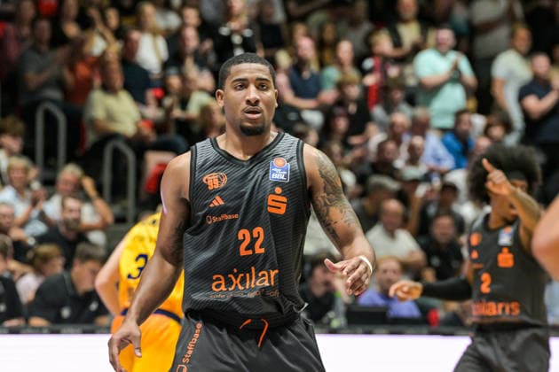 easyCredit Basketball Bundesliga, Matchday 3, Niners Chemnitz vs. Phoenix Hagen, September 27,2026, starting at 4:30 p.m., Chemnitz, Chemnitz Arena. Pictured: No. 22 Nighaeal Ceaser. easyCredit Basketball Bundesliga, Matchday 3, Niners Chemnitz vs. Phoenix Hagen, Chemnitz, Saxony, Germany Copyright: xEHLxMedia MichelxKöhlerx 20262709-Niners-Chemnitz-Phoenix-Hagen_031